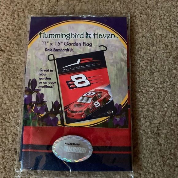 Dale Earnhardt Jr. 11” x 15” Garden Flag. **NEW** - Picture 1 of 3